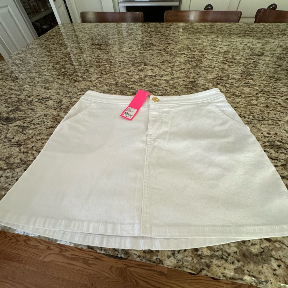 Lily Pulitzer denim skort